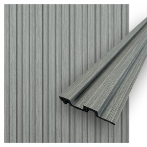Concord 3D Wall Panels | Otto Grey Panels Wall Decor | Waterproof Slat Panel | CO100-02