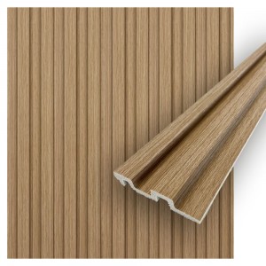 Concord 3D Wall Panels | Otto Natural Oak Slat Wall Paneling | Waterproof Slat Panel | CO100-115
