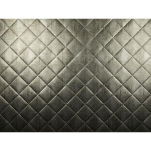 Mini Quilted Crosshatch Silver