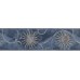 Wallpaper Border, Décor, Blue Brown and Silver-Grey, Size 7 Inches High SH79701L