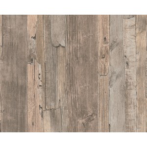 954053 AS Decoworld Wood Wallpaper