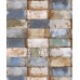 Colorful Bricks Pattern Peel and Stick Wallpaper DC119074