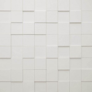 Harmony Cubes Matte White - 3D Wall Panels 